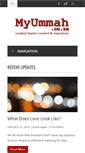 Mobile Screenshot of myummah.co.za